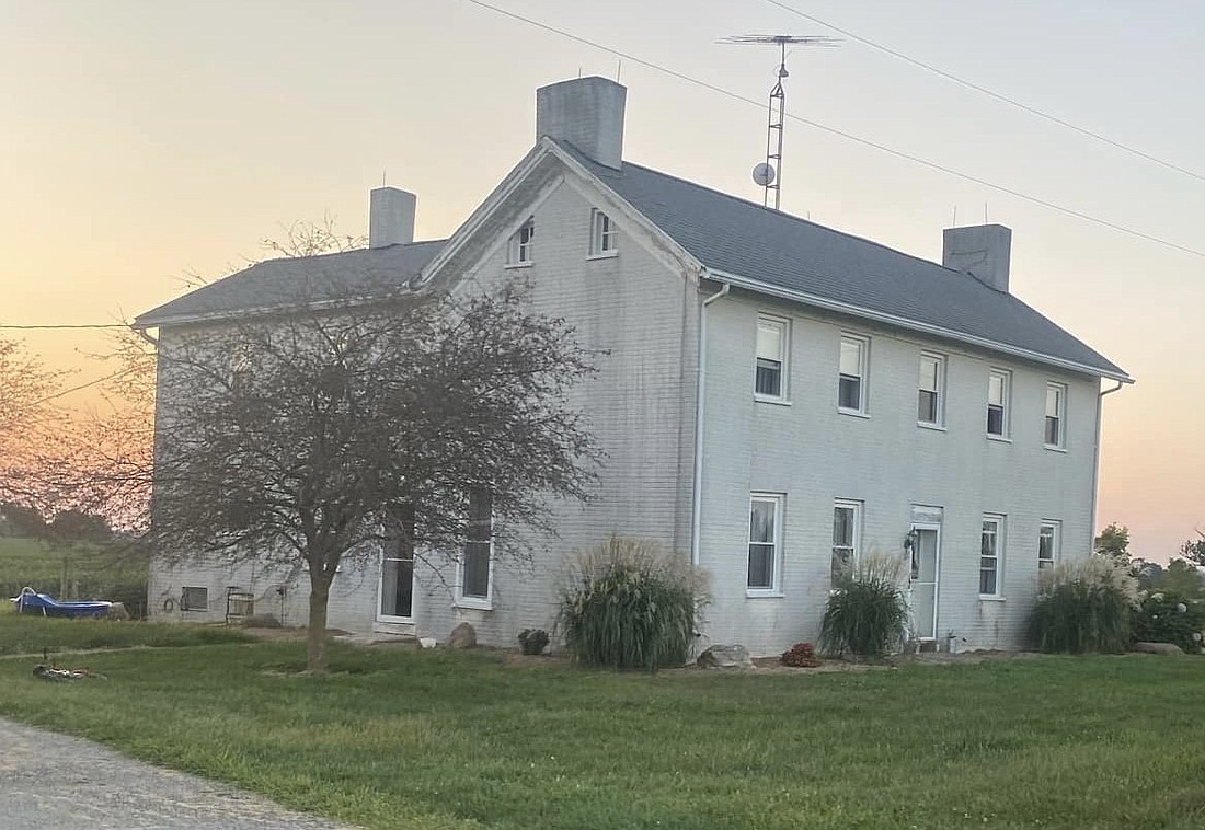 Pictured is the former William Beard home, which played a significant role in the Underground Railroad.