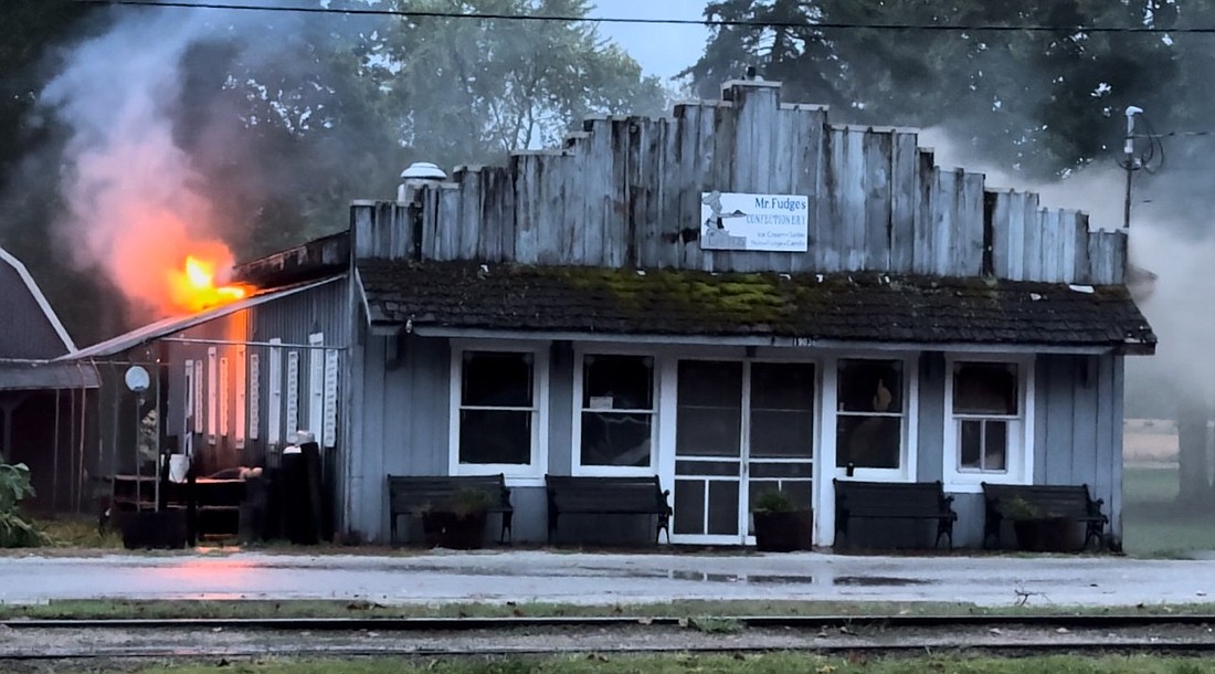 A fire broke out at Mr. Fudge’s Confectionery owned by Donna Monroe on Sept. 27.