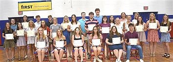 Spring sports awards 