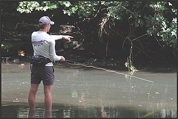 Flyfishing the Brookville Tailwater