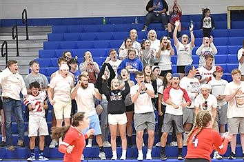 Lady Patriots Volleyball–  UC girls rolling along  