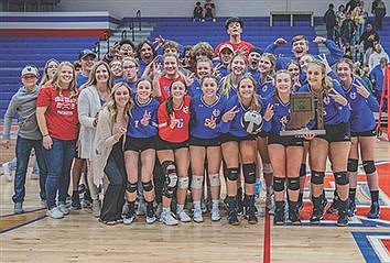 Patriots Volleyball–   We are the champions, again