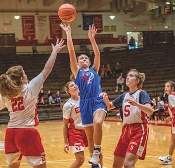 Lady Patriots Basketball– UC girls tough at scrimmage