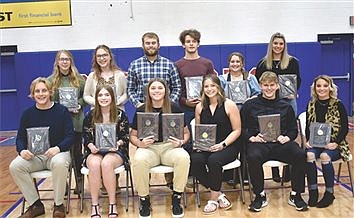 Fall Athletic Awards Night honors  student athletes