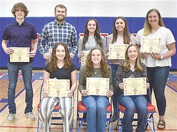 Winter athletes honored 