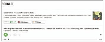 Franklin County Tourism announces new Podcast