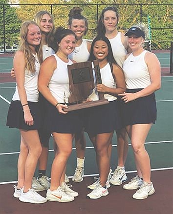 Lady Wildcats defend tennis title