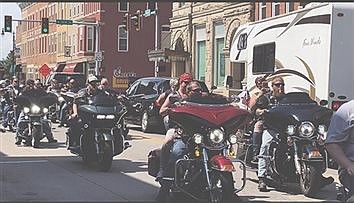 100 bikes ride for the Metamora Volunteer fire department