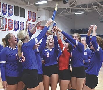 Champions UC Lady Patriots go undefeated at UC Volleyball Invitational