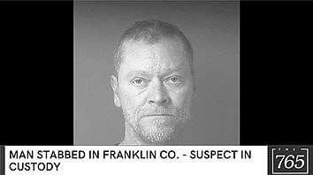 Man stabbed in Franklin County - Suspect in custody