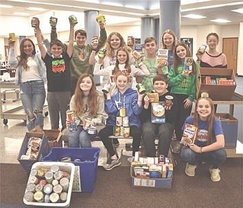 UCMS Food Drive