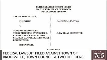 Federal lawsuit filed against town of Brookville 