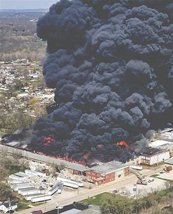 Large Industrial Fire Breaks Out in Richmond Tuesday