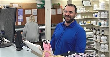 Jonathan White says goodbye to George’s Pharmacy