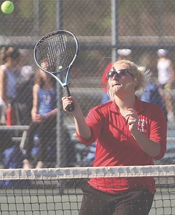 Lady Pats active on courts