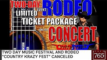 Complaint filed against Tri-State First Responders, Country Krazy Fest canceled