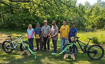 Section of Adena Trace Trail now open to mountain bikers