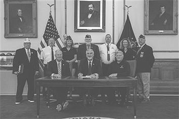 Representative Frye authors veterans' bills