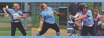 Trio of wins for softball