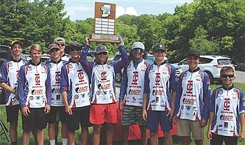 HS State Fishing tournament at Brookville Lake